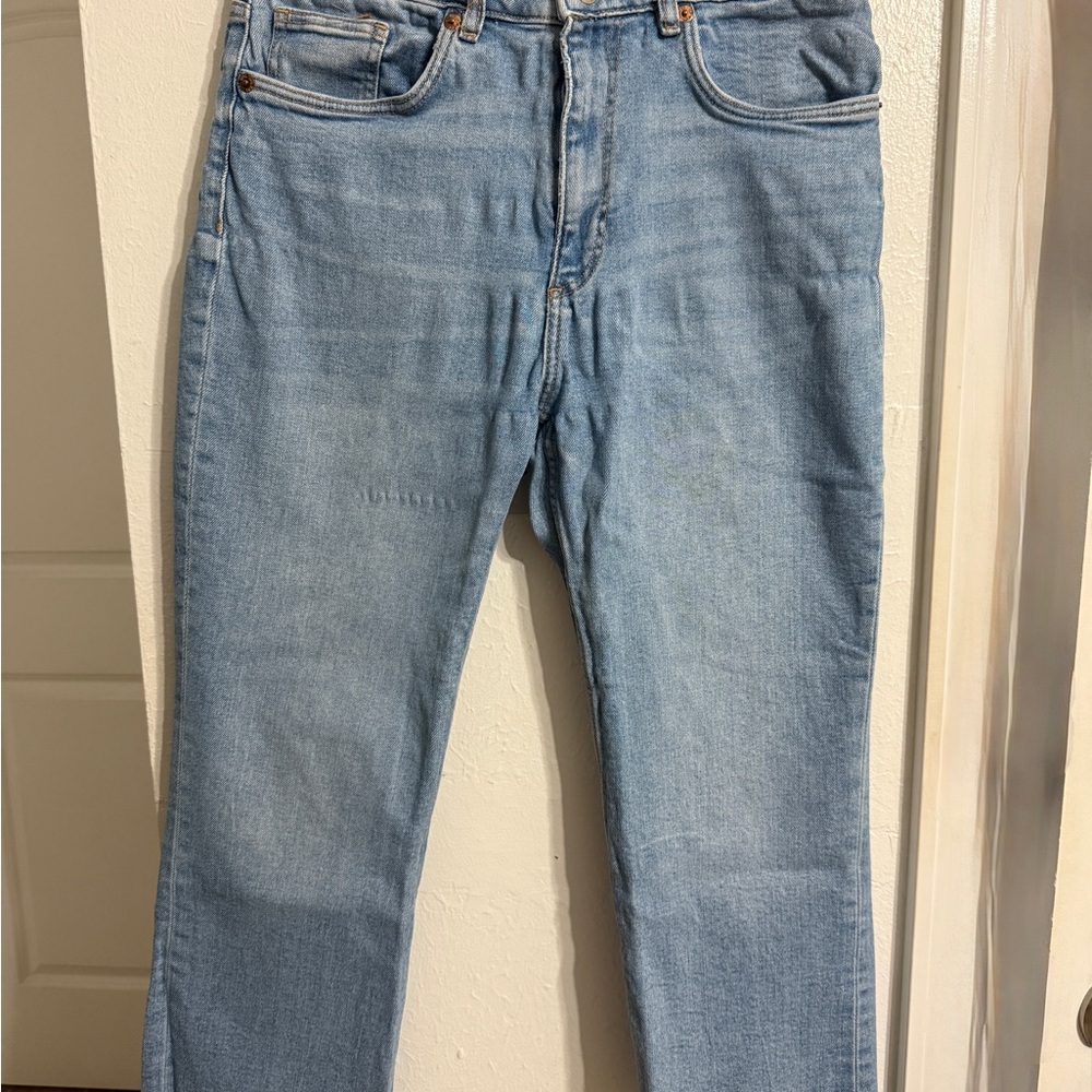 Zara Light Blue Denim Jeans